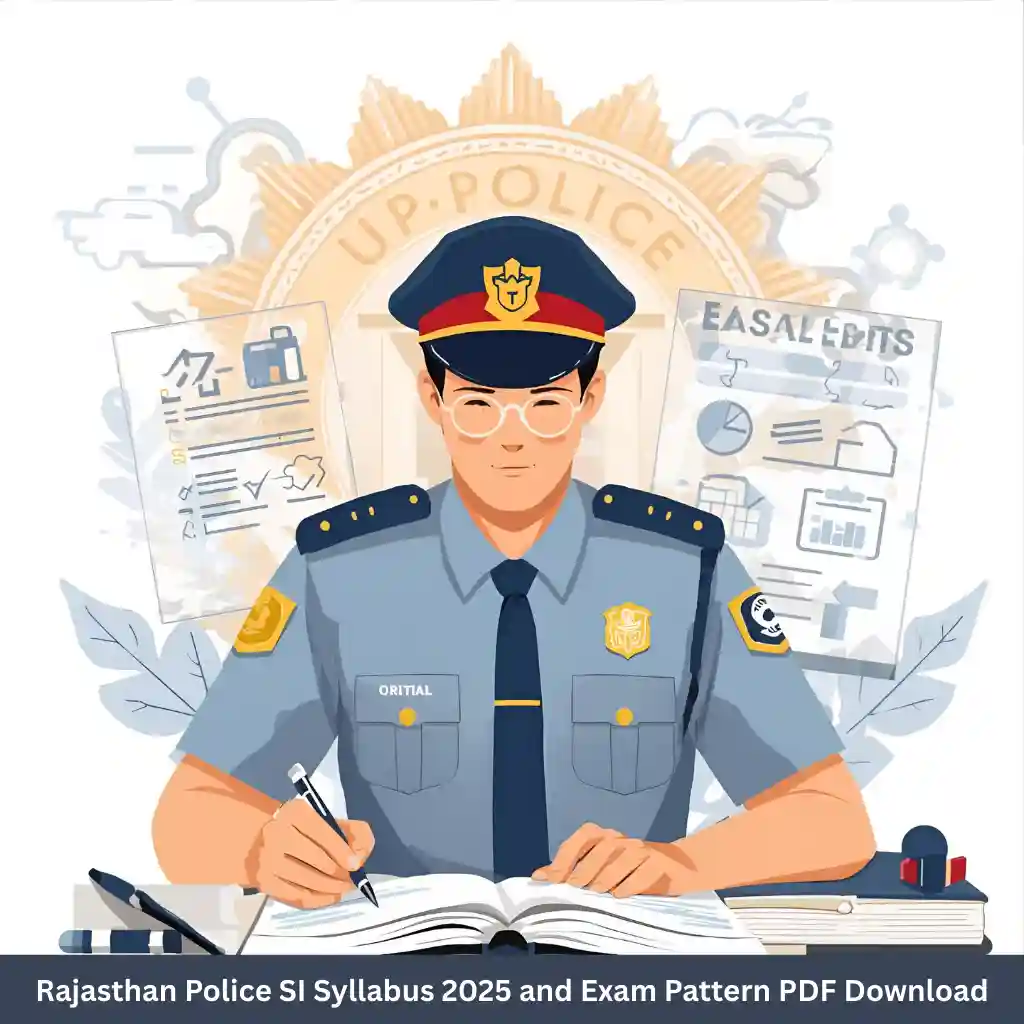 Rajasthan Police SI Syllabus 2025 Rajasthan Police SI Syllabus 2025 and Exam Pattern PDF Download