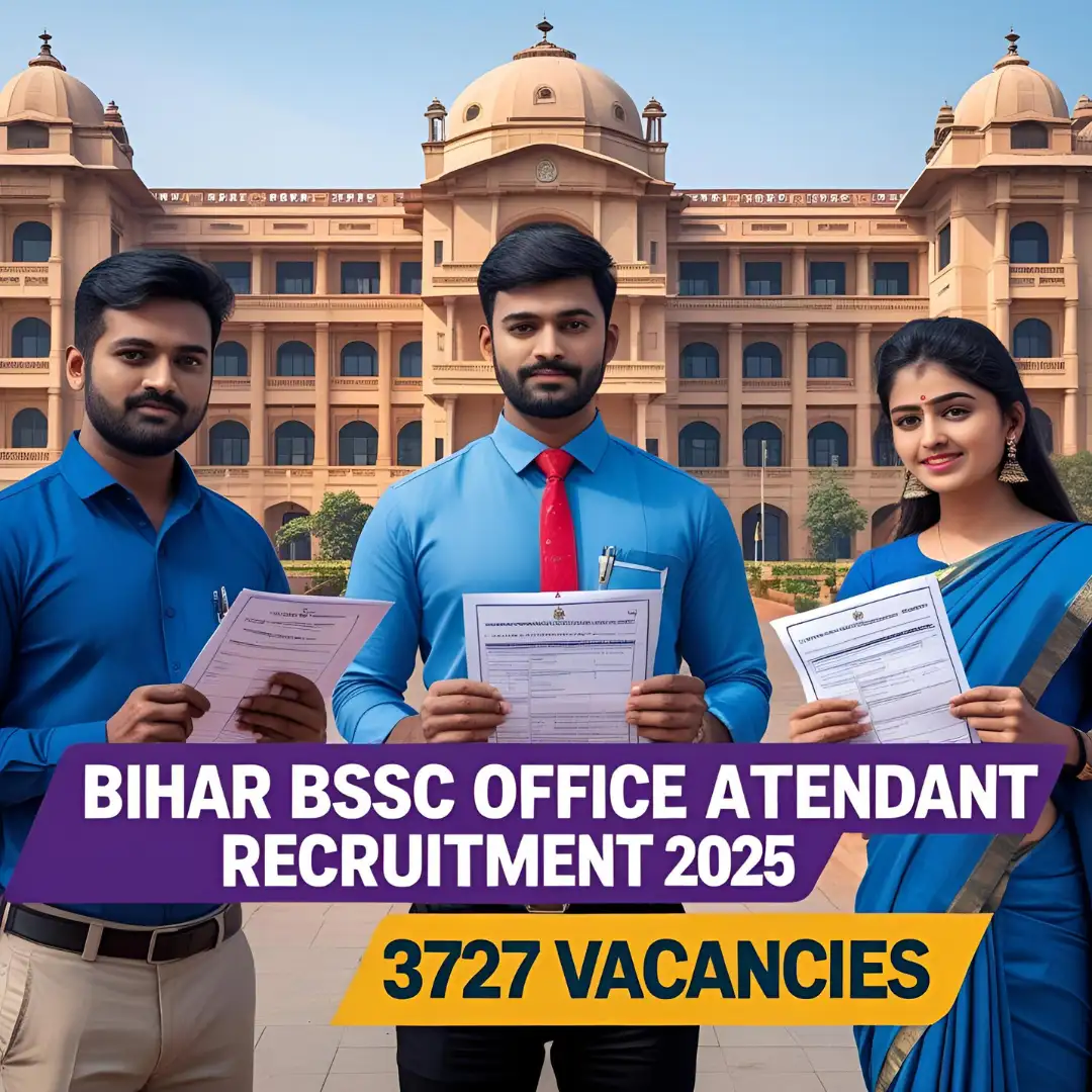 Untitled design (8) (1) Bihar BSSC Office Attendant Recruitment 2025 – Apply for 3727 Posts