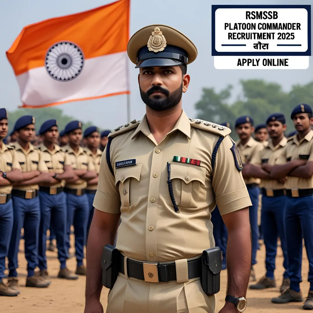 rsmssb-platoon-commander-recruitment-2025 RSMSSB Platoon Commander Recruitment 2025 – Rajasthan Police Vacancy Notification